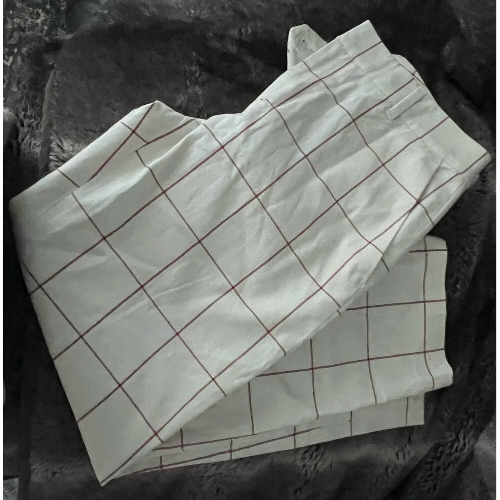 Club Monaco patterned Matie slim fit crop pants . Size 4  new with tags
